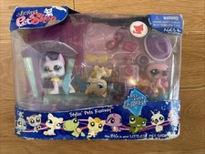 LITTLEST PET SHOP Stylin' Pets Runway RARE 2008 Dog 1022 Flamingo 1023 Cat 1024 picture