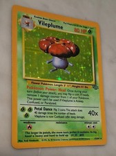 Vileplume Jungle 15/64 Holo WOTC Vintage Pokémon TCG picture