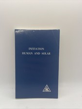 Initiation: Human and Solar by Alice A Bailey 1992 Luis Publishing OOP Rare picture