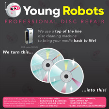 50 Video Game, Gamecube, CD DVD Blu-Ray Disc Repair Service - Remove Scratches picture