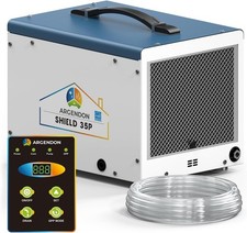 ARGENDON Shield 35P 70PPD Crawlspace Dehumidifier Basement w/Pump, 5-Y Warranty picture