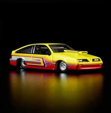 Hot Wheels RLC Exclusive 1985 Pontiac J2000 1/64 Diecast Car Yellow Red IN HAND picture
