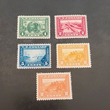 US Stamp 1913-1915 Scott #397-400A MNH VF 1c-10c Panama-Pacific Set SCV 870 picture