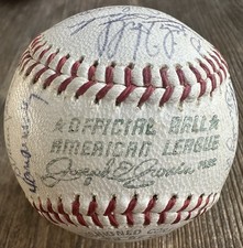 Baltimore Orioles 1964 Team Signed Original Baseball w/ Multiple Autographs picture