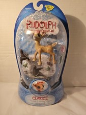 CLARICE Rudolf HOLIDAY FIGURE With Seals And Presents 2006 RARE Round 2 New OS picture