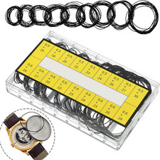 180 Pcs O Ring Watch Gasket Kit, 18 Sizes Rubber Seal O Rings 16–30Mm,Waterproof picture