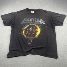 Vintage Pantera T-Shirt Mens XL Black Fader Reinventing The Steel 90s Winterland picture