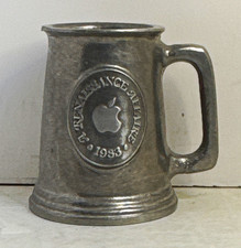 Vtg 1983 Apple Computer Wilton Armetale Tankard Mug Operations Division Rare picture