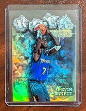 Topps 1997-98 Rock Stars Kevin Garnett #RS12 Refractor Timberwolves  picture