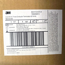 3M Cold Shrink Three-Conductor Termination QT-III Kit 7621-S-2-3G 7000058812 picture