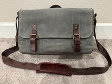 ONA Union Street Waxed Canvas Messenger Bag for Camera and Laptop picture