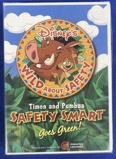 Disneys Wild About Safety Timon and Pumbaa: Safety Smart Goes Green Sealed DVD picture