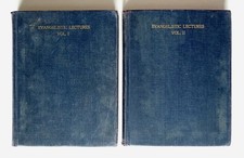 Evangelistic Lectures, Vols. 1&2 - J.L. Shuler, vintage hc picture