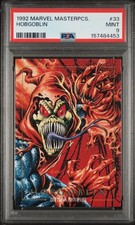 1992 Marvel Masterpieces HOBGOBLIN #33 PSA 9 MINT picture