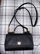 DOLCE&GABBANA Sicily Small leather Bag , New, Color Black  picture