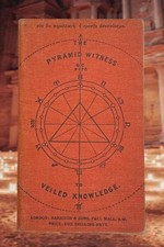 RARE 1920 OCCULT Booklet PYRAMID Witness To Veiled Knowledge FOLD OUT DIAGRAM picture
