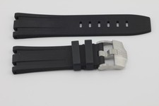 Audemars Piguet 42mm Royal Oak Offshore Black Rubber Diver Strap + Buckle picture