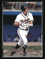 Chipper Jones 1998 Pacific Paramount #130 Baseball Card picture