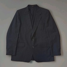 VTG Richard Thomas Wool Sport Coat Blazer Gray Mens Sz 44 Made in USA Toggery picture