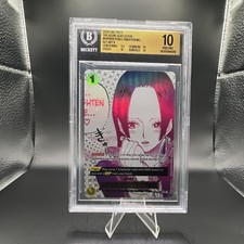 Bandai One Piece Boa Hancock You'll Frighten Me... SR Holo OP14-118 BGS 10 picture