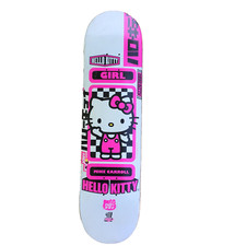 Nos Girl x Sanrio Mike Carrol Hello Kitty Tokyo Speed Skateboard Deck 2021 Pink picture