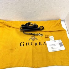 Ghurka CAVALIER 2 No. 97 Dark Green Leather Boston Bag Duffel Used 2609TK picture