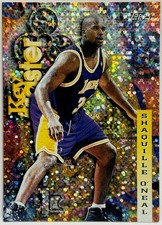 Shaquille O’Neal Topps 1997-98 Season's Best Key Master Speckle Insert Lakers picture