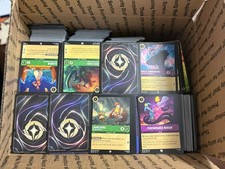 MASSIVE Disney Lorcana 3600+ Card BULK LOT C/UC NM/M Sets 7-13 TCG 15+ Lbs picture
