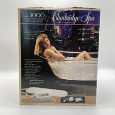 Vintage 1988 Cambridge Spa Personal Whirlpool Model 3000 Brand New Sealed picture