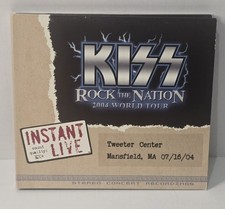 Brand New Instant Live  KISS ROCK the NATION 2004 WORLD TOUR on 2 CD'S picture