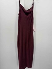 Pre-Owned Quince Purple Size Small Maxi Sleeveless Dress picture