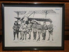 WWI-WW2 Era Art Print BOOM'S 1969 Runway 27 Military Aviation Air Force Airplane picture
