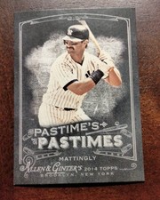 2014 ALLEN & GINTER PASTIME'S PASTIMES DON MATTINGLY PP-DM YANKEES picture