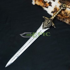 Handmade world of Warcraft Royal Guard sword Alliance Lion Head Storm wind Sword picture