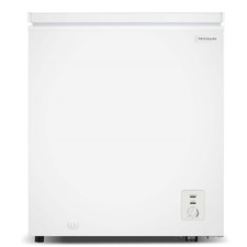 Frigidaire 5.0 Cu Ft Chest Freezer, White – Compact Deep Freezer for Garage, NEW picture