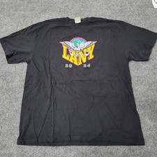 Comfort Colors T-Shirt Mens Size 2XL Black LANY 2024 World Tour Graphic Band Tee picture