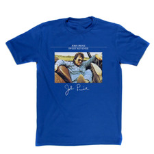 John Prine Music Lover Heavy Cotton Blue All Size Men Women Shirt picture