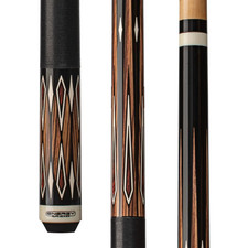 Energy By Players Natural Maple Sneaky Pete Cue With Black Linen Wrap HC17 picture