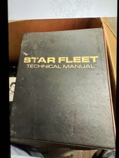 Vintage 1975 Star Fleet Technical Manual by Franz Joseph Star Trek Collectible picture