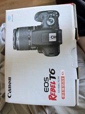 Canon EOS Rebel T6 Digital SLR Camera with EFS 18-55mm Lens Black picture
