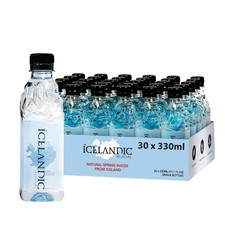 Icelandic Glacial Natural Spring Alkaline Water, 330 mL / 11.1 Fl Oz Pack of 30 picture