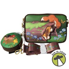 Disney the Fox and the Hound Sling Crossbody Bag with Coin Bag Loungefly 2026 picture