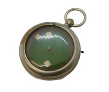 20th Century Novelty Pocket Watch Gaming Dice Spinner Antique c1910s picture
