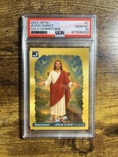 Custom Gold Downtown Jesus Christ Custom Card Gem Mint Custom USA 10 Slab picture