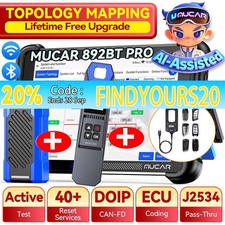 2026 MUCAR 892BT/892BT PRO AI Topology Full System OBD2 Scanner Diagnostic Tool picture