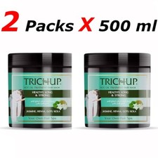 2 X Trichup Healthy, Long &Strong Hot Oil Treatment Hair Mask with jasmine 500ml picture