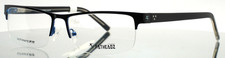 FATHEADZ FH-00197 The Wait Black Mens Rectangle Eyeglasses 61-17-150 B:34 picture