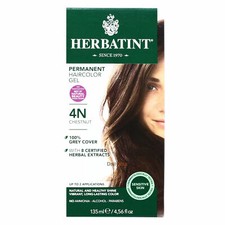 Herbatint Permanent Herbal Hair Color Gel 4N Chestnut 4.56 Ounce picture