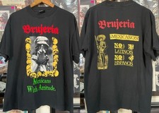 2 sided Brujeria black short sleeve t-shirt QT8134 picture