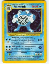 Poliwrath - Holo - 13/102 Base Set - Pokémon TCG - 1999 picture